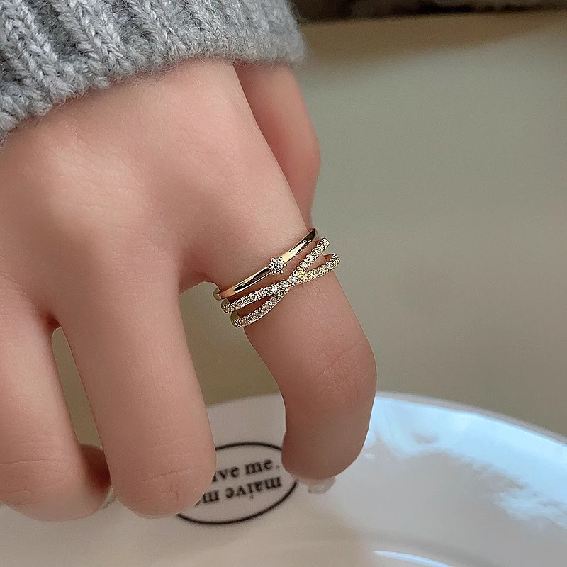MUOTI Multi-Layer Stackable Ring, Unisex Design